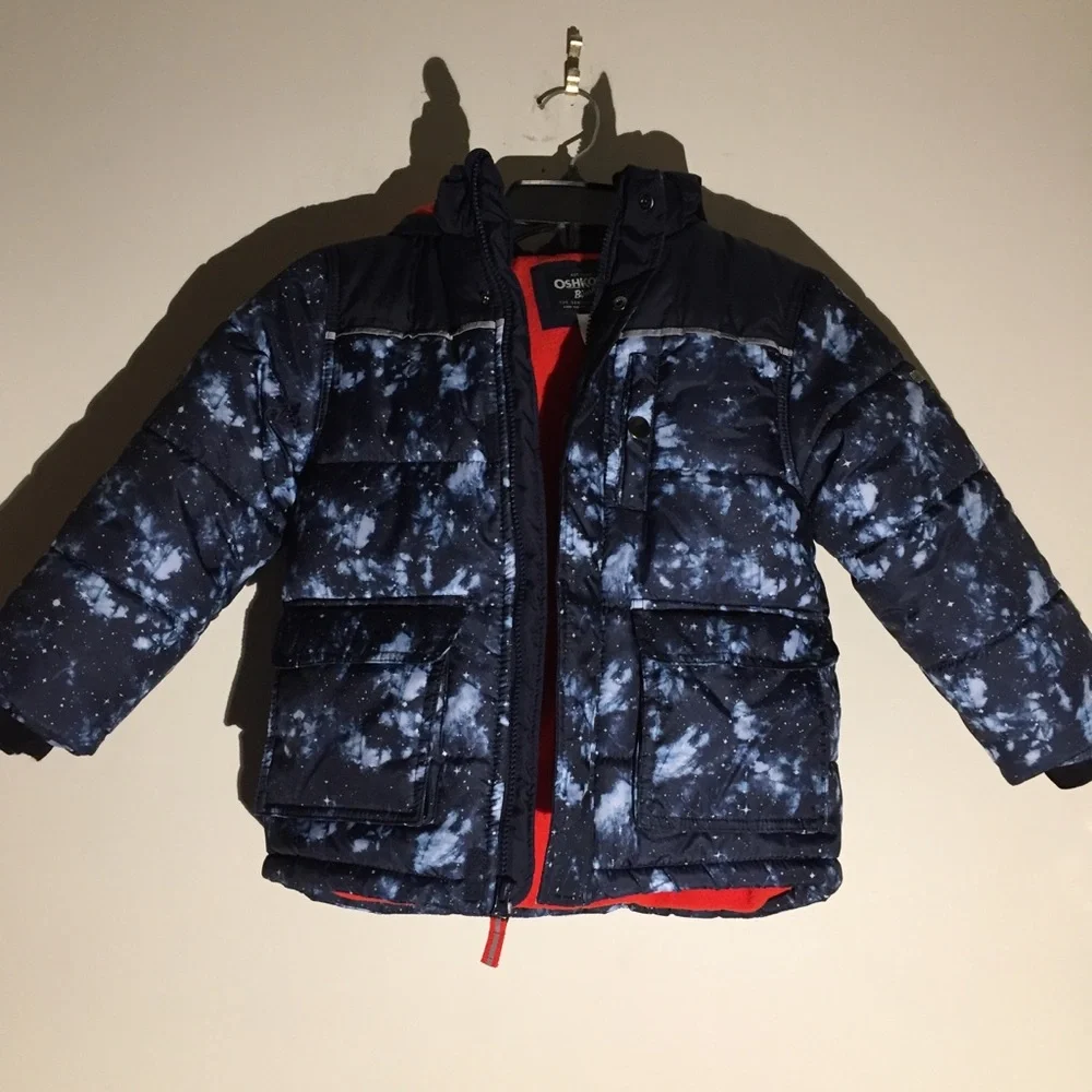 Oshkosh B'gosh Kids Hooded Coat Size 7